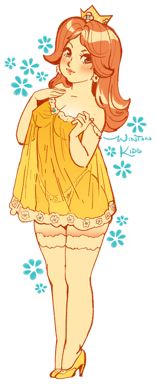 Daisy Nightie Sticker