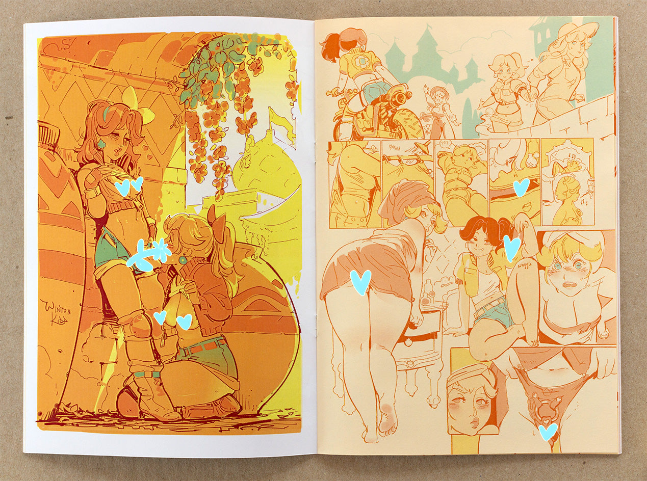 Daisies Zine + Sticker Bundle