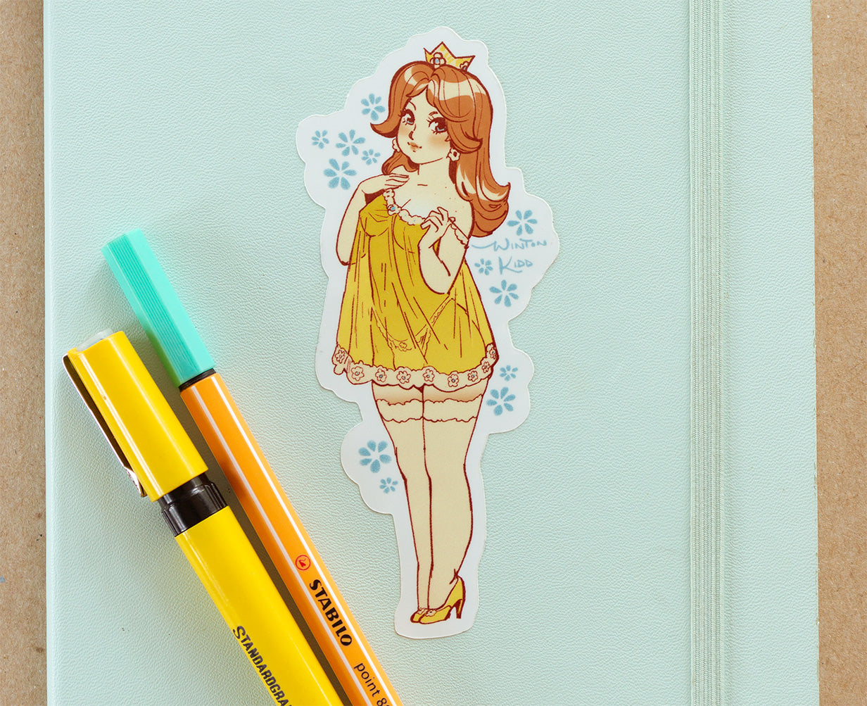 Daisy Nightie Sticker