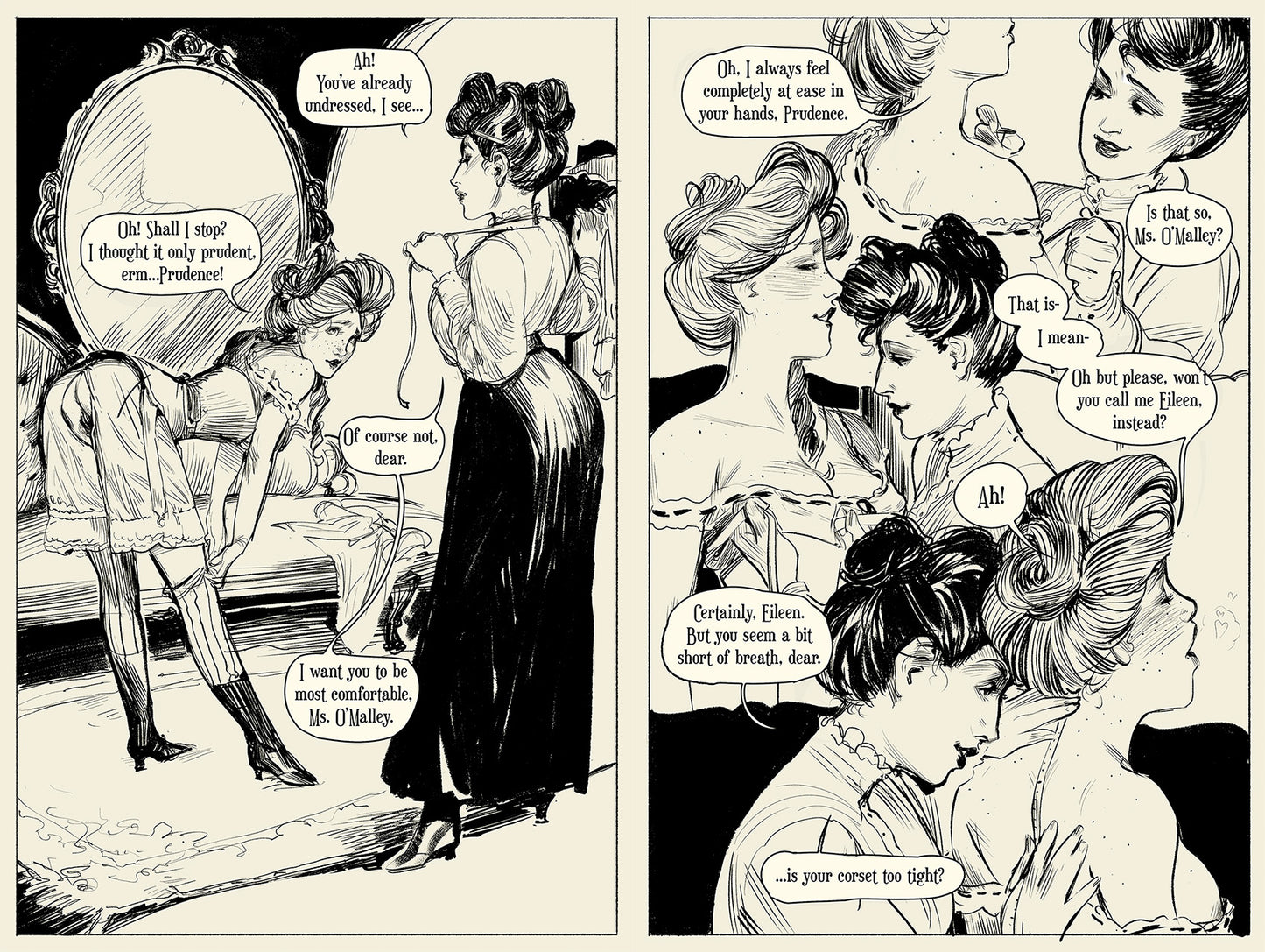 Fitting for a Lady Comic + Sticker Bundle