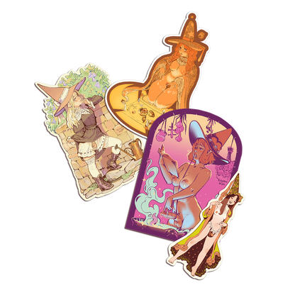 Witch Sticker Bundle