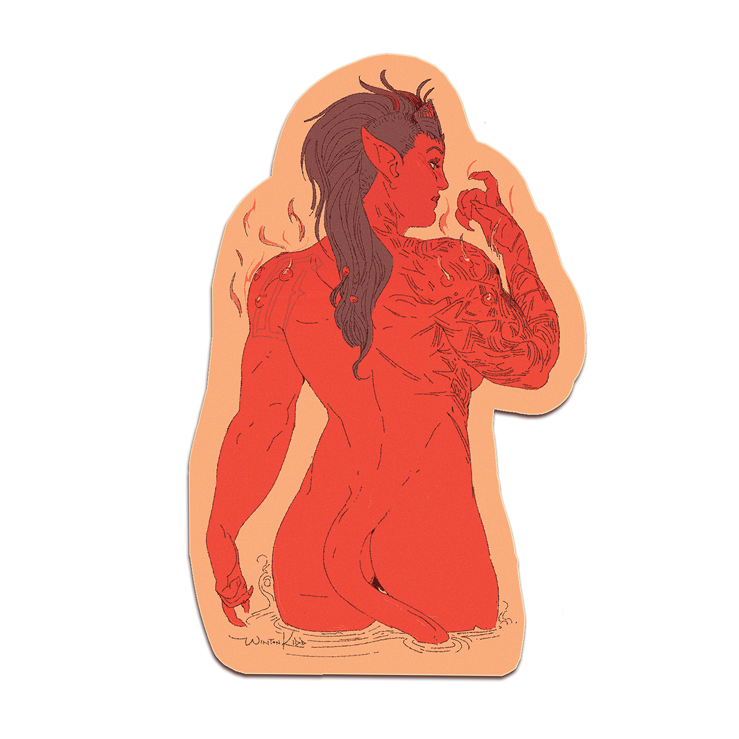 Karlach sticker