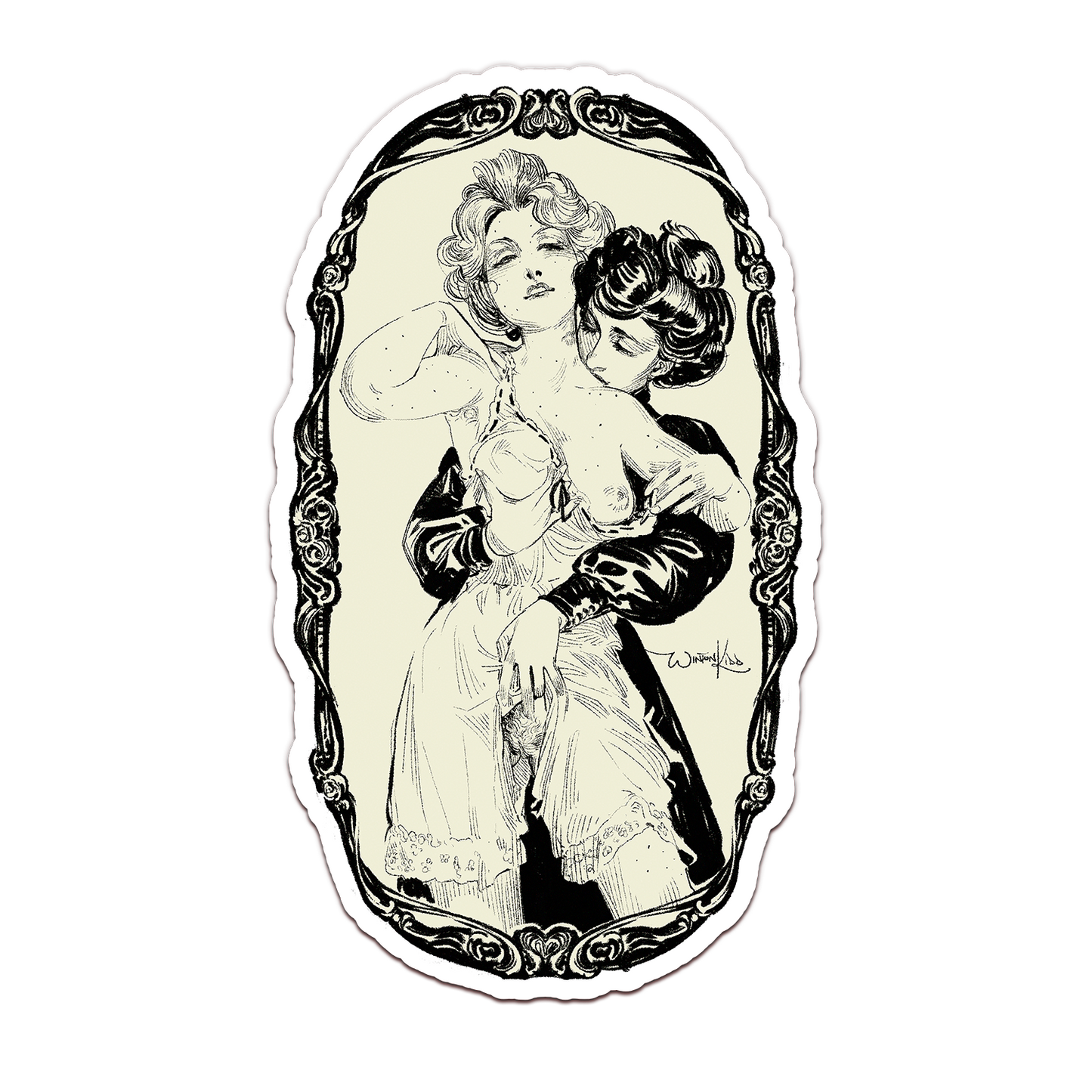 Fitting for a Lady Comic + Sticker Bundle