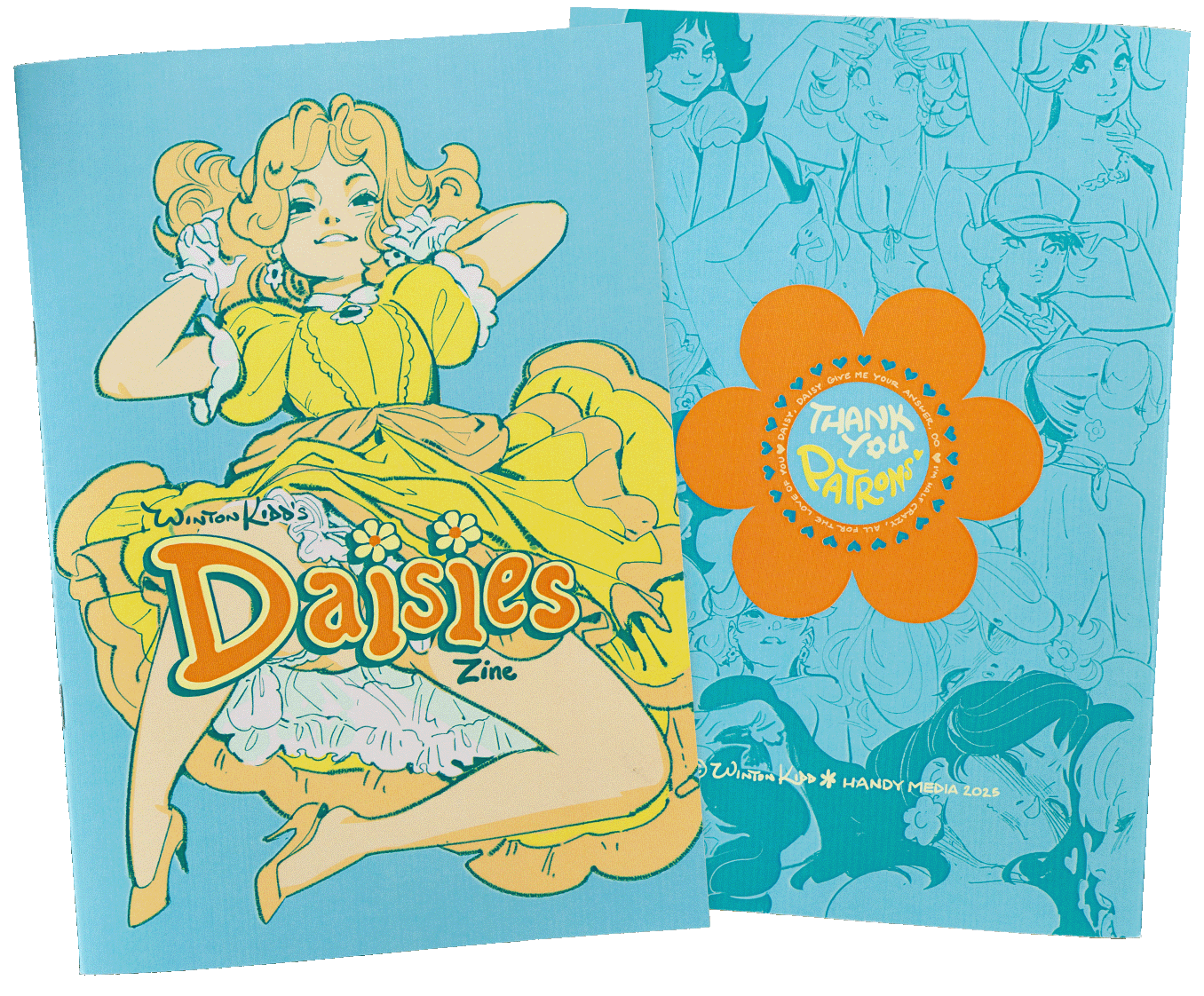 Peaches & Daisies Art Zine Bundle