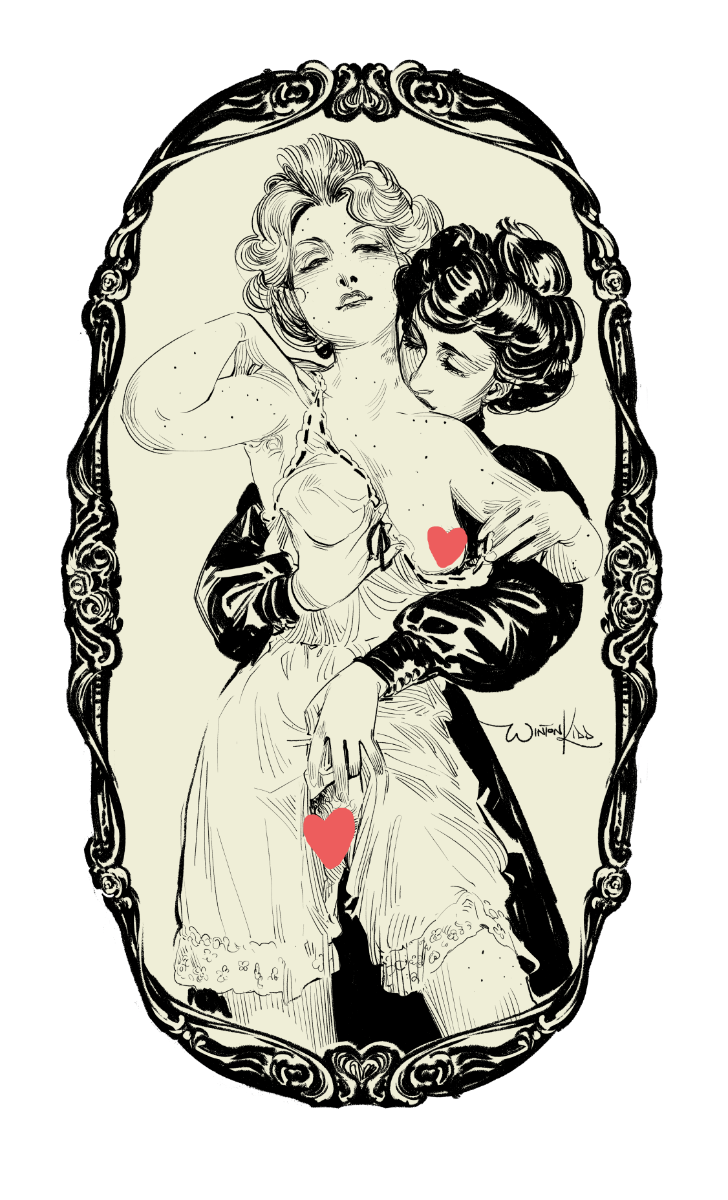 Looking Glass Ladies Sticker