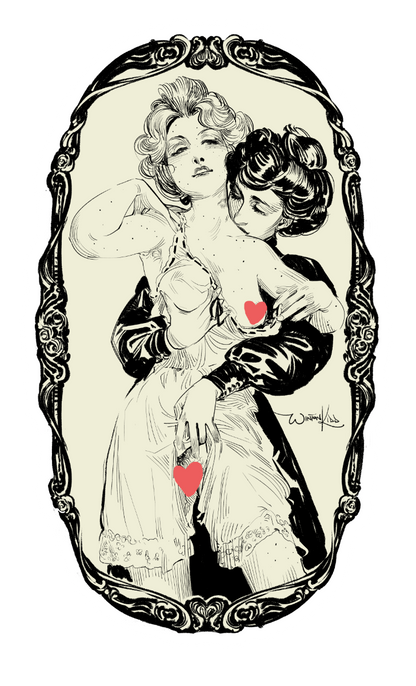 Looking Glass Ladies Sticker