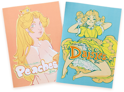 Peaches & Daisies Art Zine Bundle