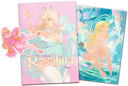 Rosalina Zine + Sticker + Print Bundle