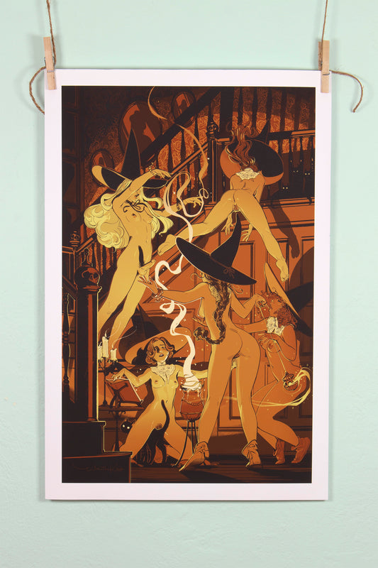 Witches Work Print 16x24